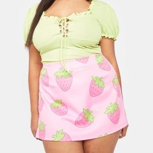 Winx club strawberry skirt